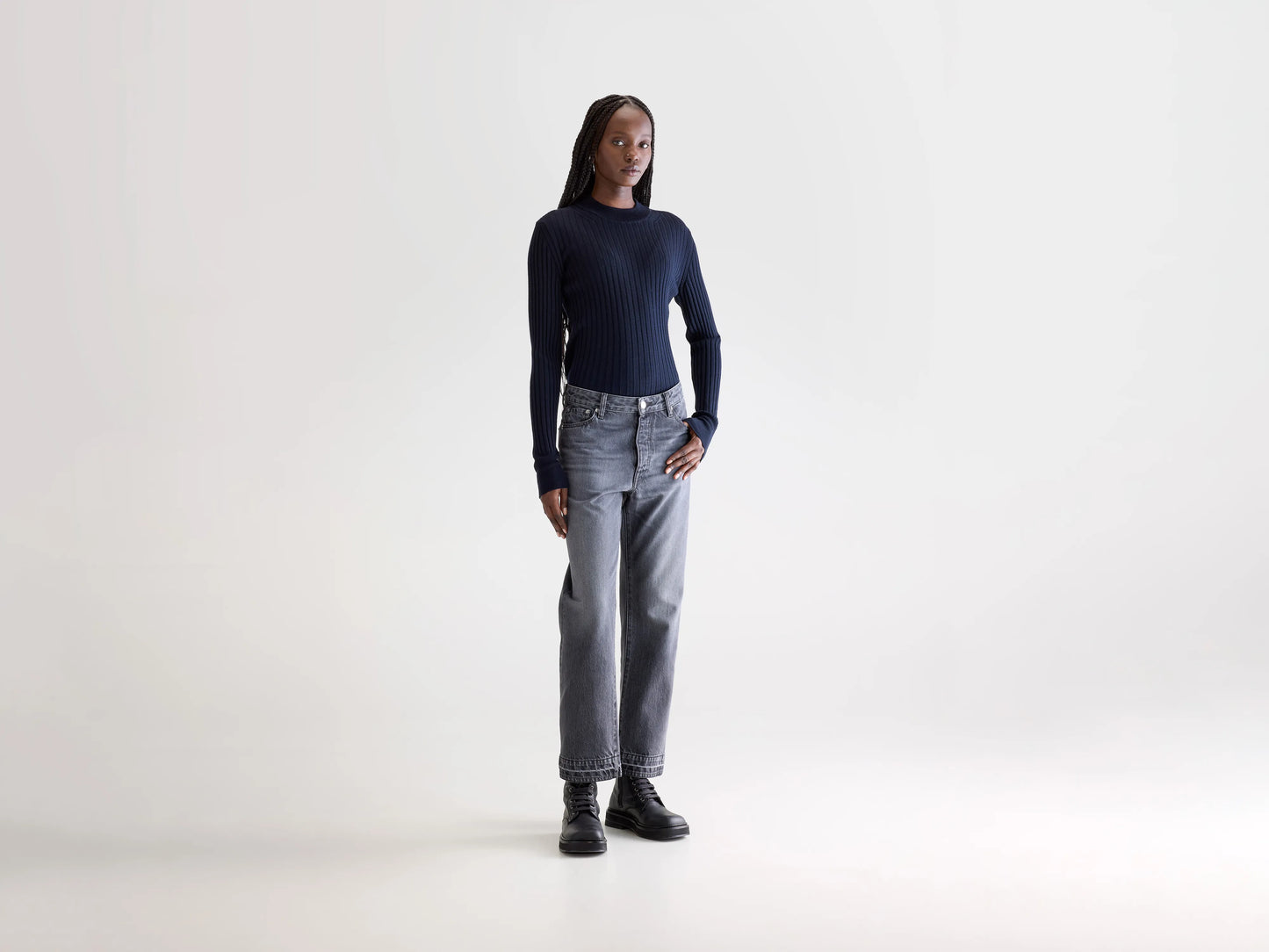 Denim N. 34 regular jeans (252 / W / USED BLACK)