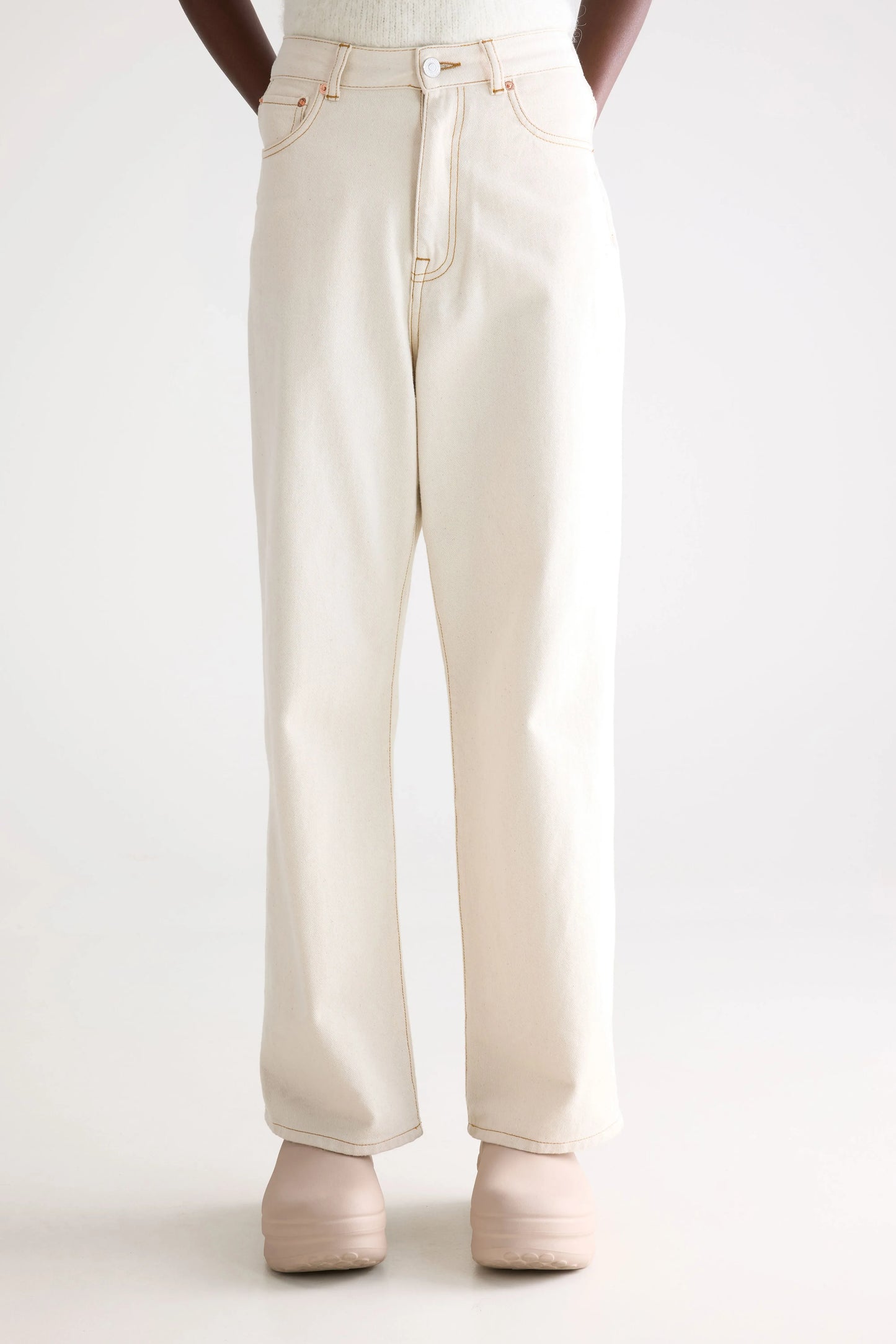 Denim N. 61 wide jeans (252 / W / NATURAL)