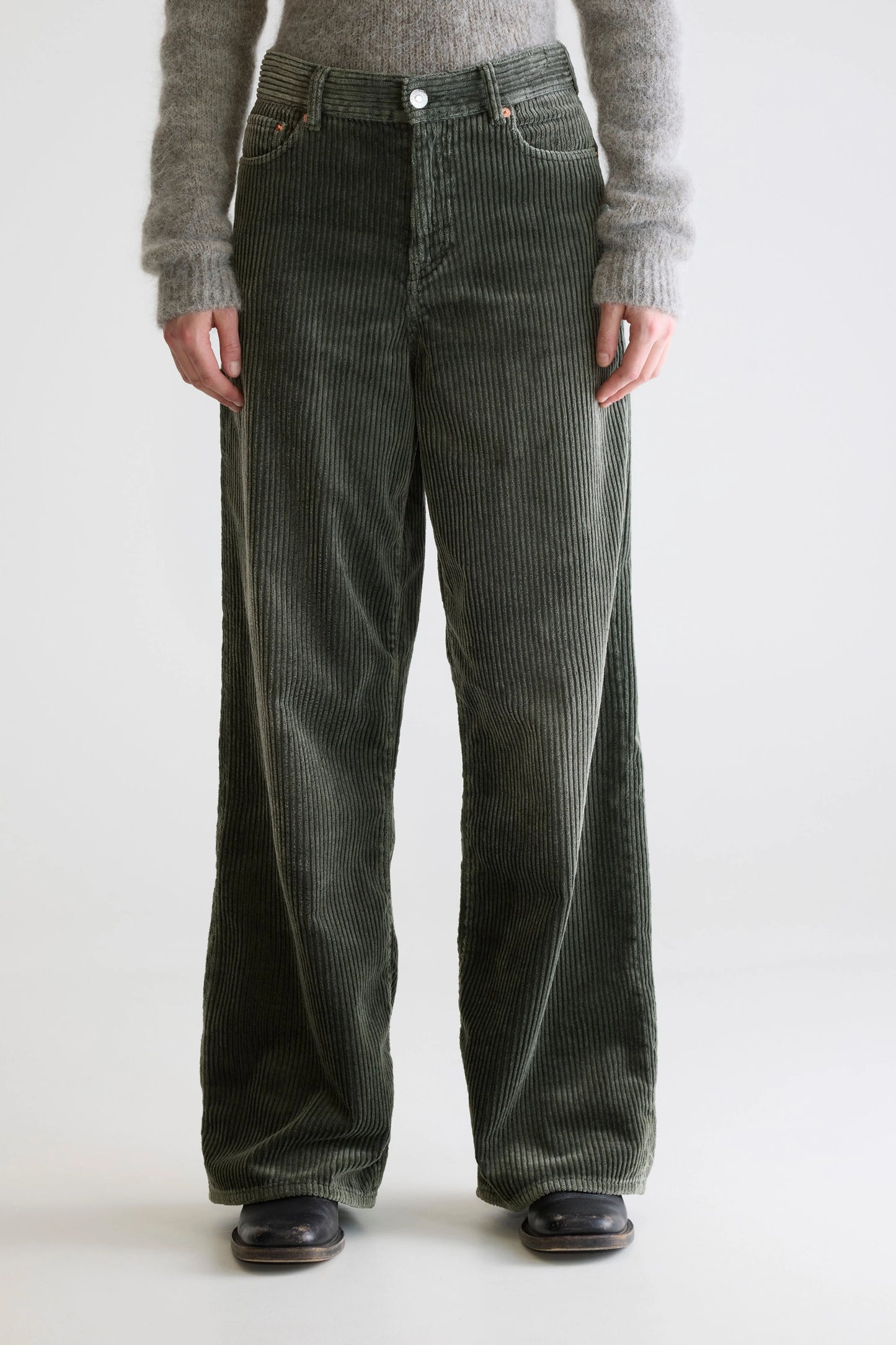 Denim N. 64 wide jeans (252 / W / SAGE)