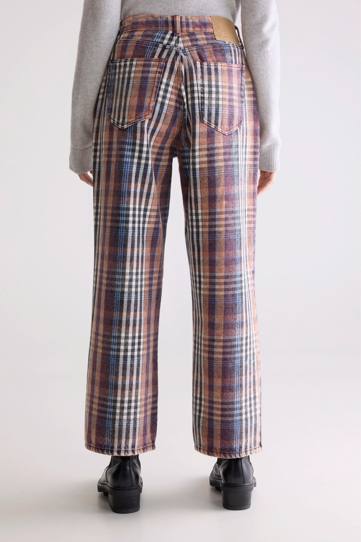 Denim N. 66 wide jeans (252 / W / CHECK A)