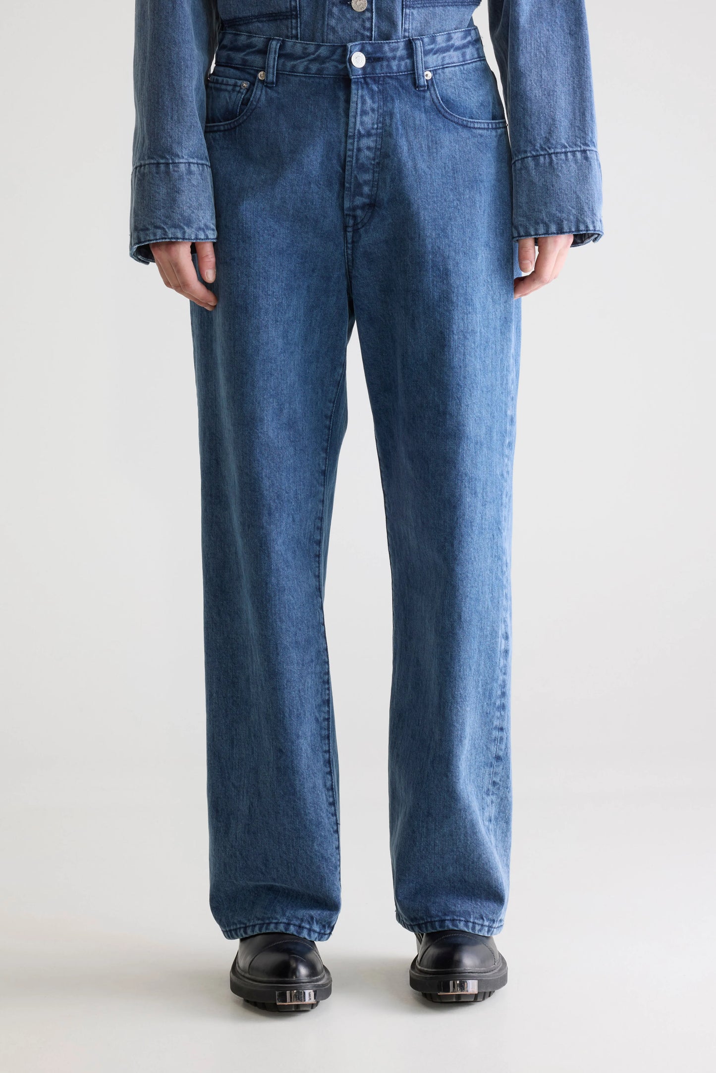 Denim N. 66 wide jeans (252 / W / BLUE SNOW)