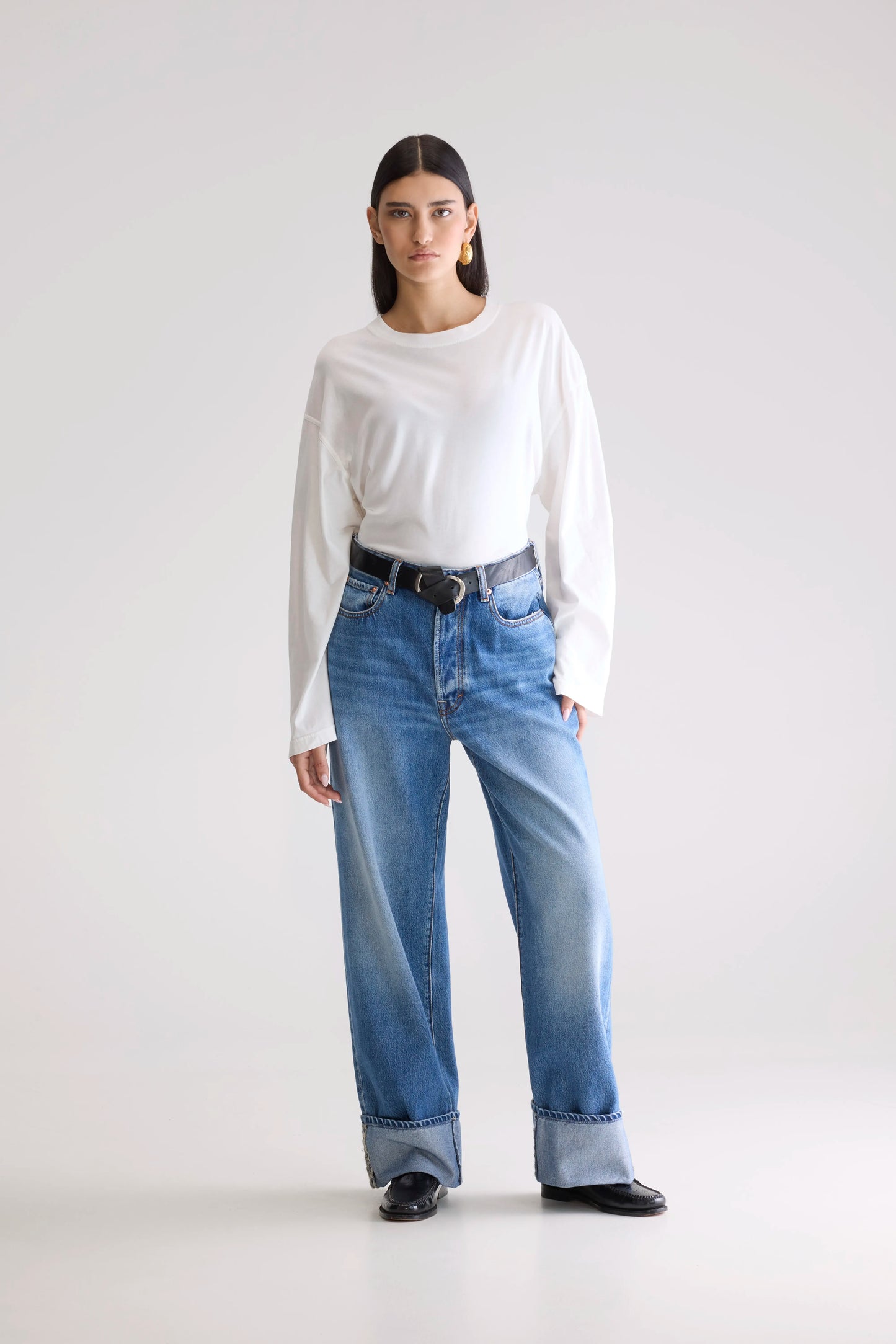 Denim N. 67 loose jeans (252 / W / BLUE STONE)