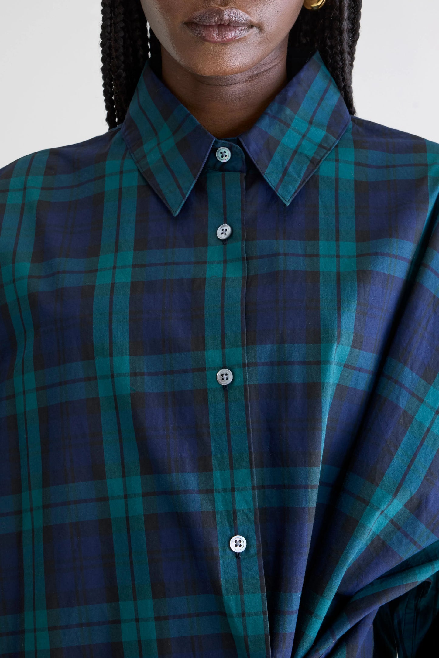 Grappa shirt dress (252 / W / CHECK E)