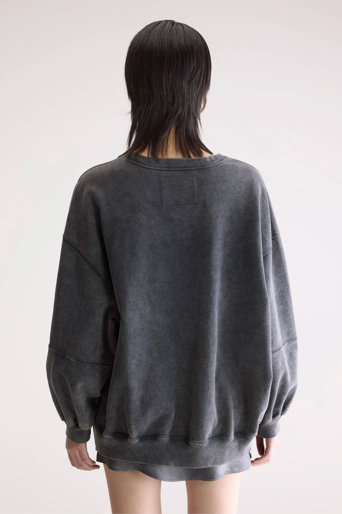 Trig crewneck sweatshirt (252 / W / BLACK)