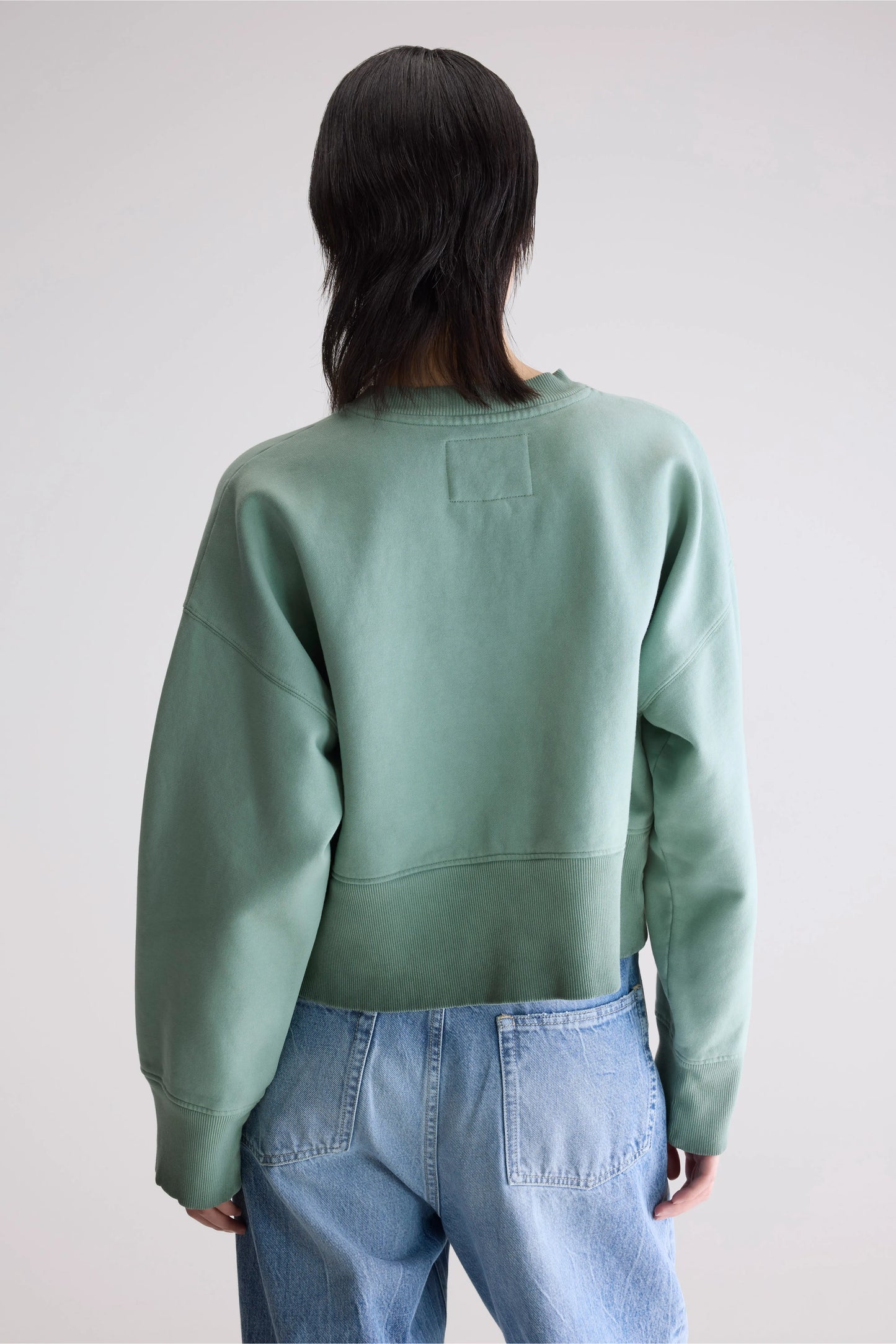 Slenni crewneck sweatshirt (252 / W / EUCALYPTUS)