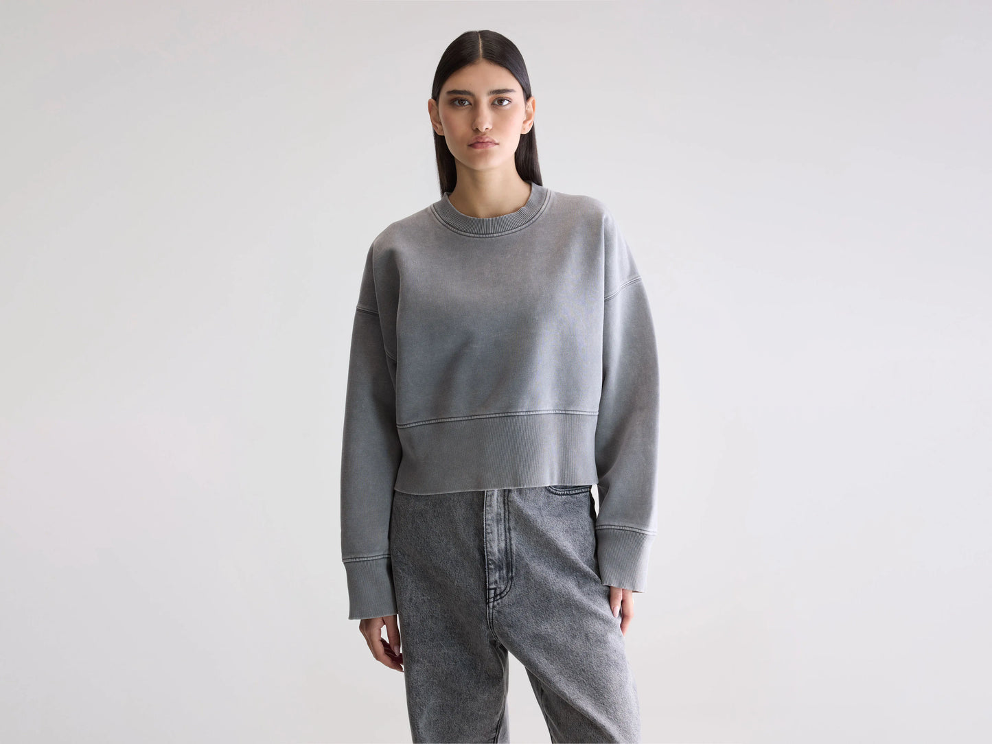 Slenni crewneck sweatshirt (252 / W / IRON)