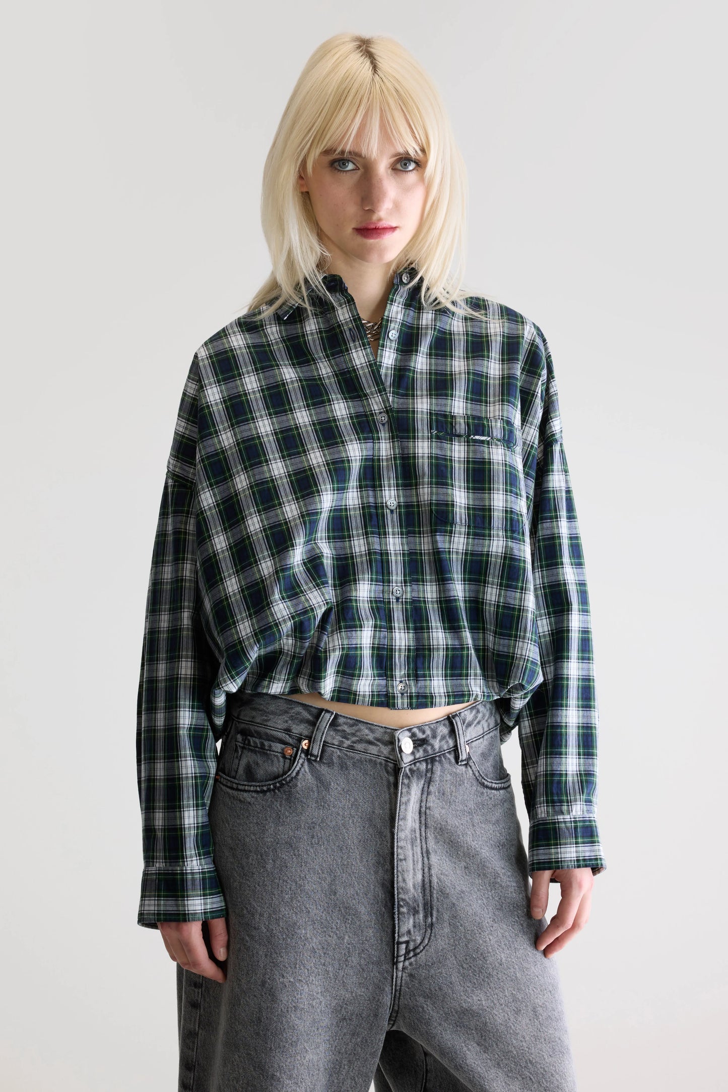 Graham checkered shirt (252 / W / CHECK Q)
