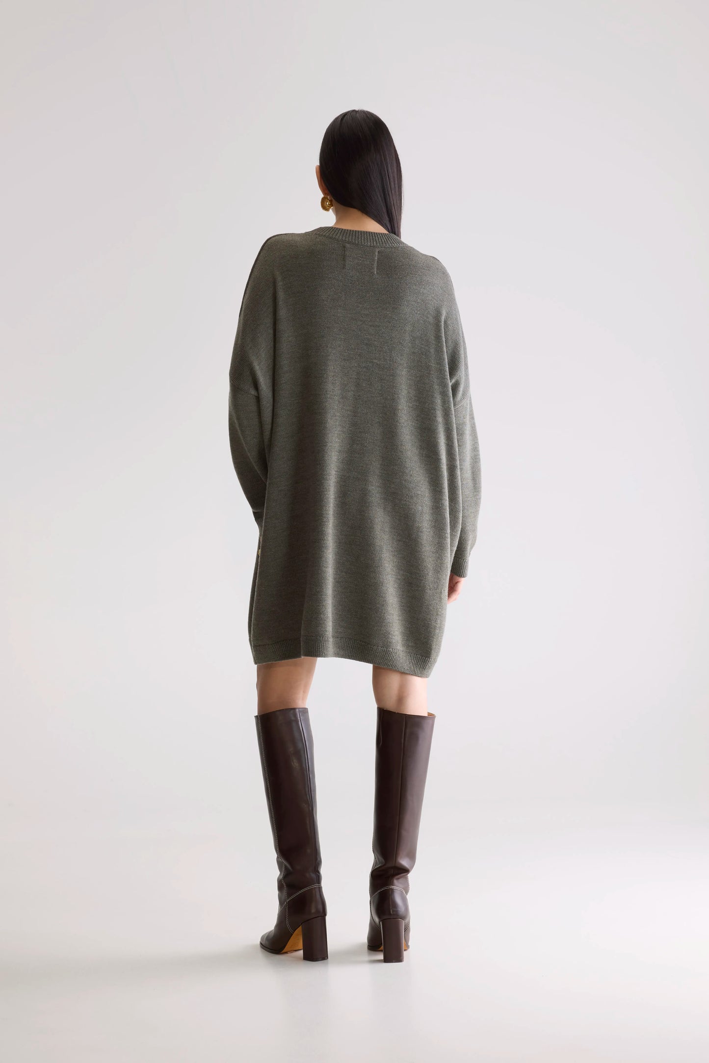 Senisa knit dress (252 / W / FOREST)