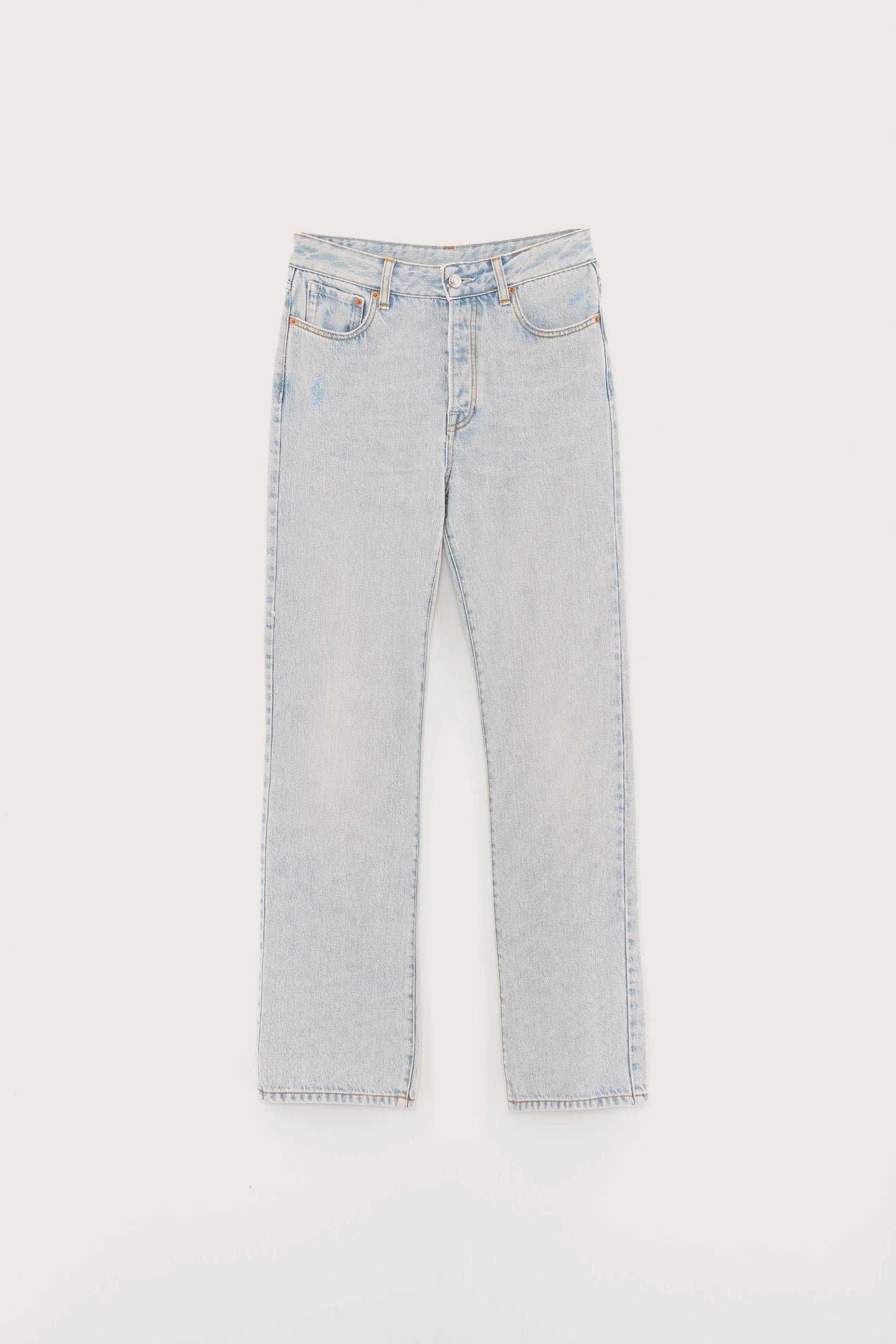 Denim N. 32 straight jeans (252 / W / USED LT BLUE)