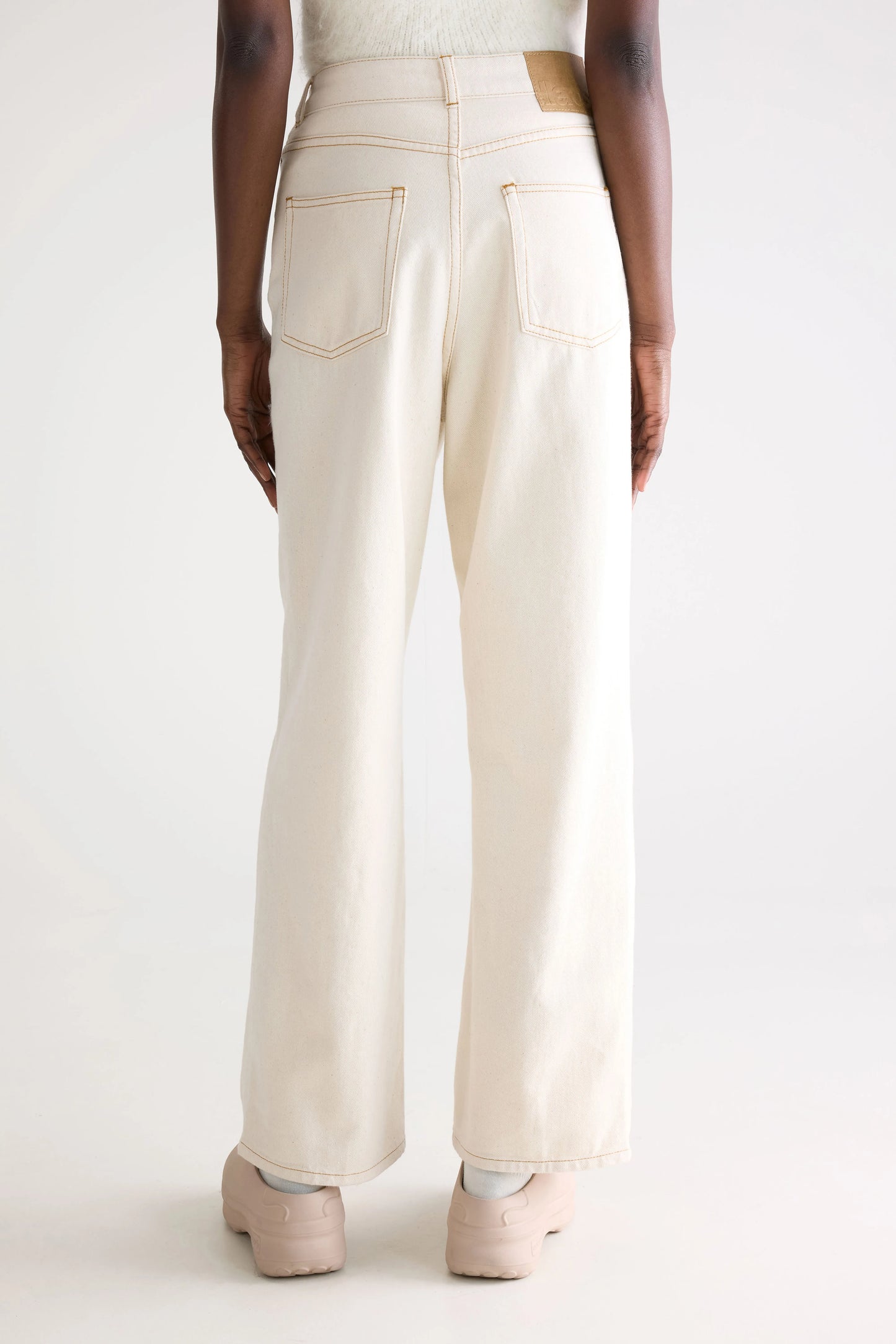 Denim N. 61 wide jeans (252 / W / NATURAL)