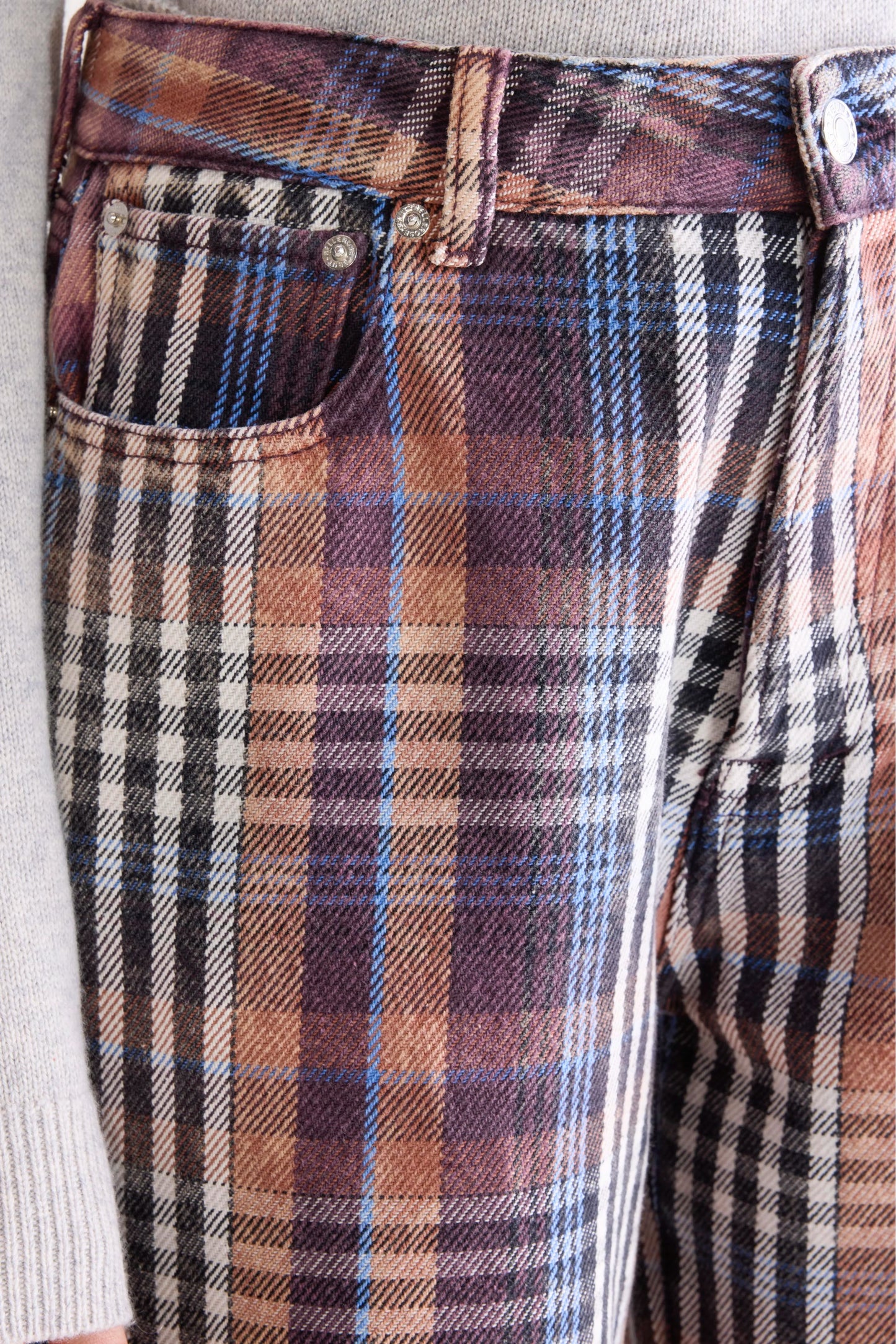 Denim N. 66 wide jeans (252 / W / CHECK A)
