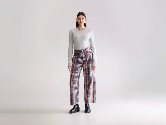 Denim N. 66 wide jeans (252 / W / CHECK A)