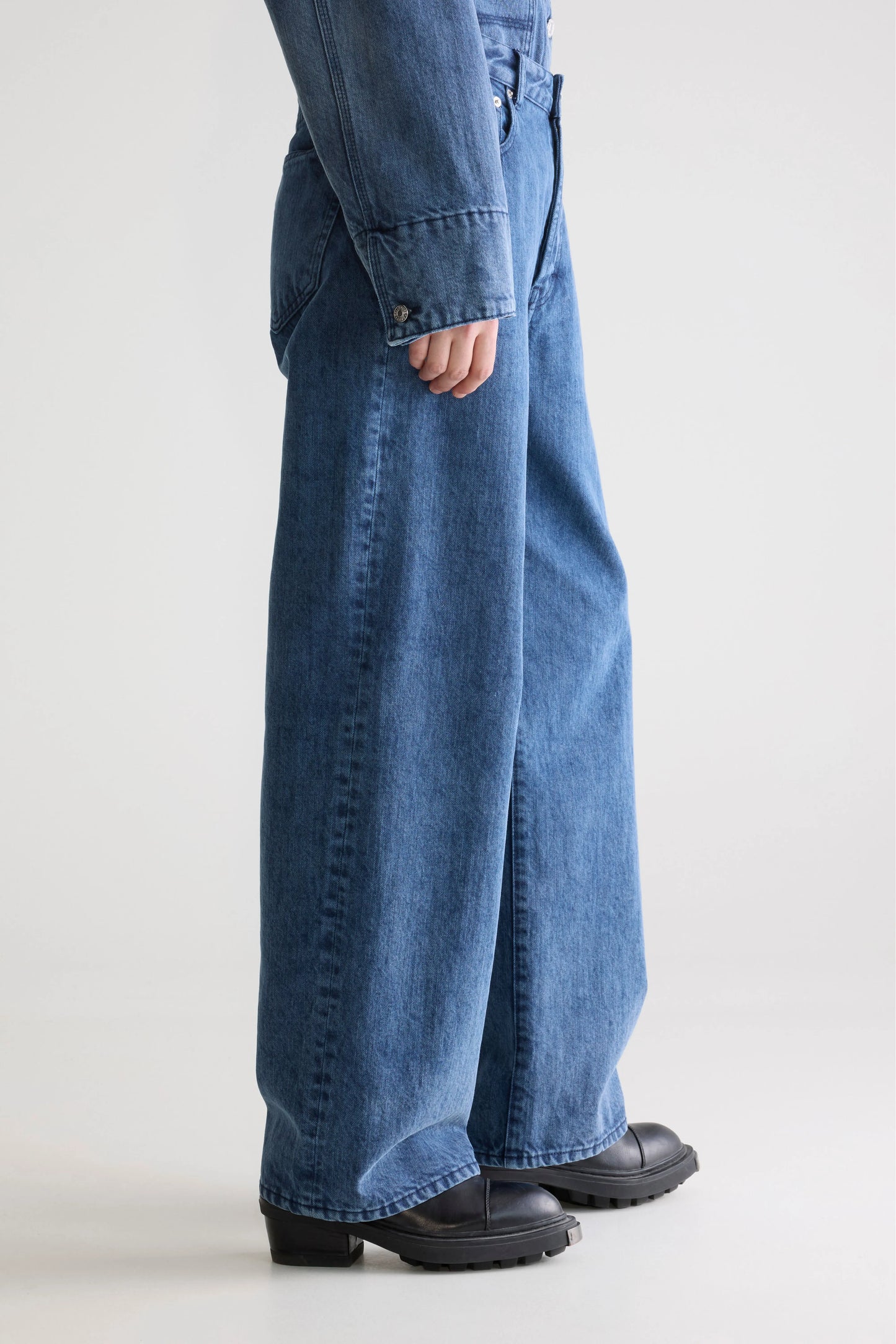 Denim N. 66 wide jeans (252 / W / BLUE SNOW)