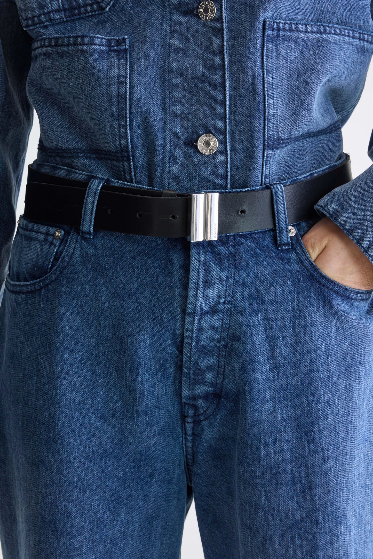Denim N. 66 wide jeans (252 / W / BLUE SNOW)