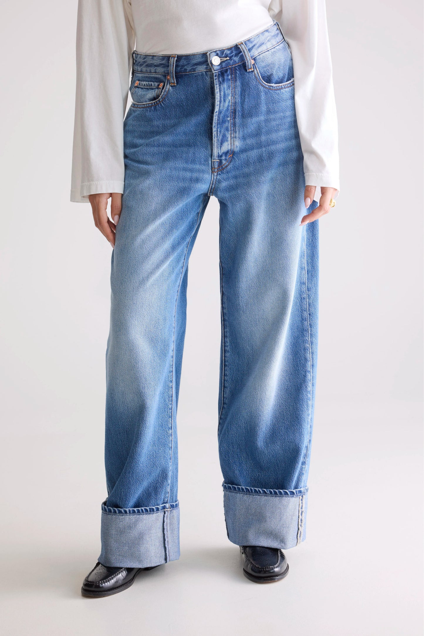 Denim N. 67 loose jeans (252 / W / BLUE STONE)