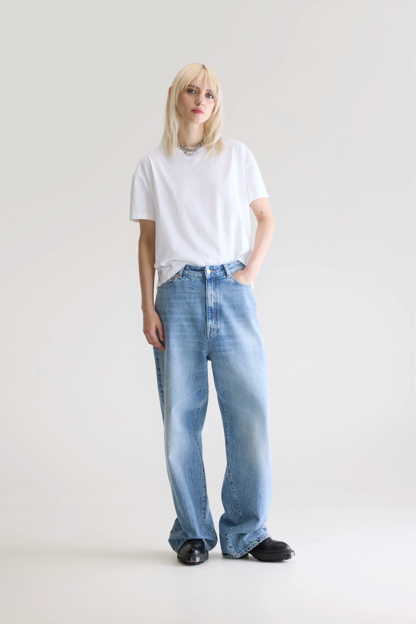 Denim N. 68 baggy jeans (252 / W / VINTAGE BLUE)