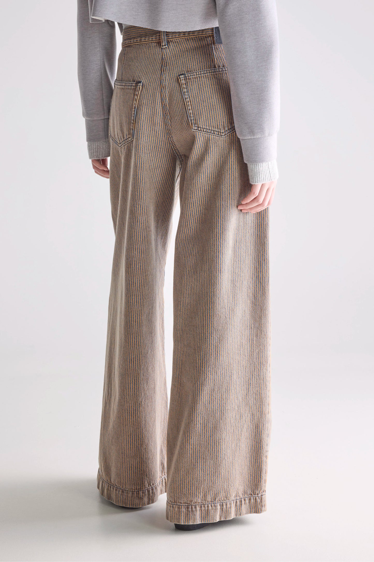 Denim N. 74 super-wide jeans (252 / W / STRIPE C)