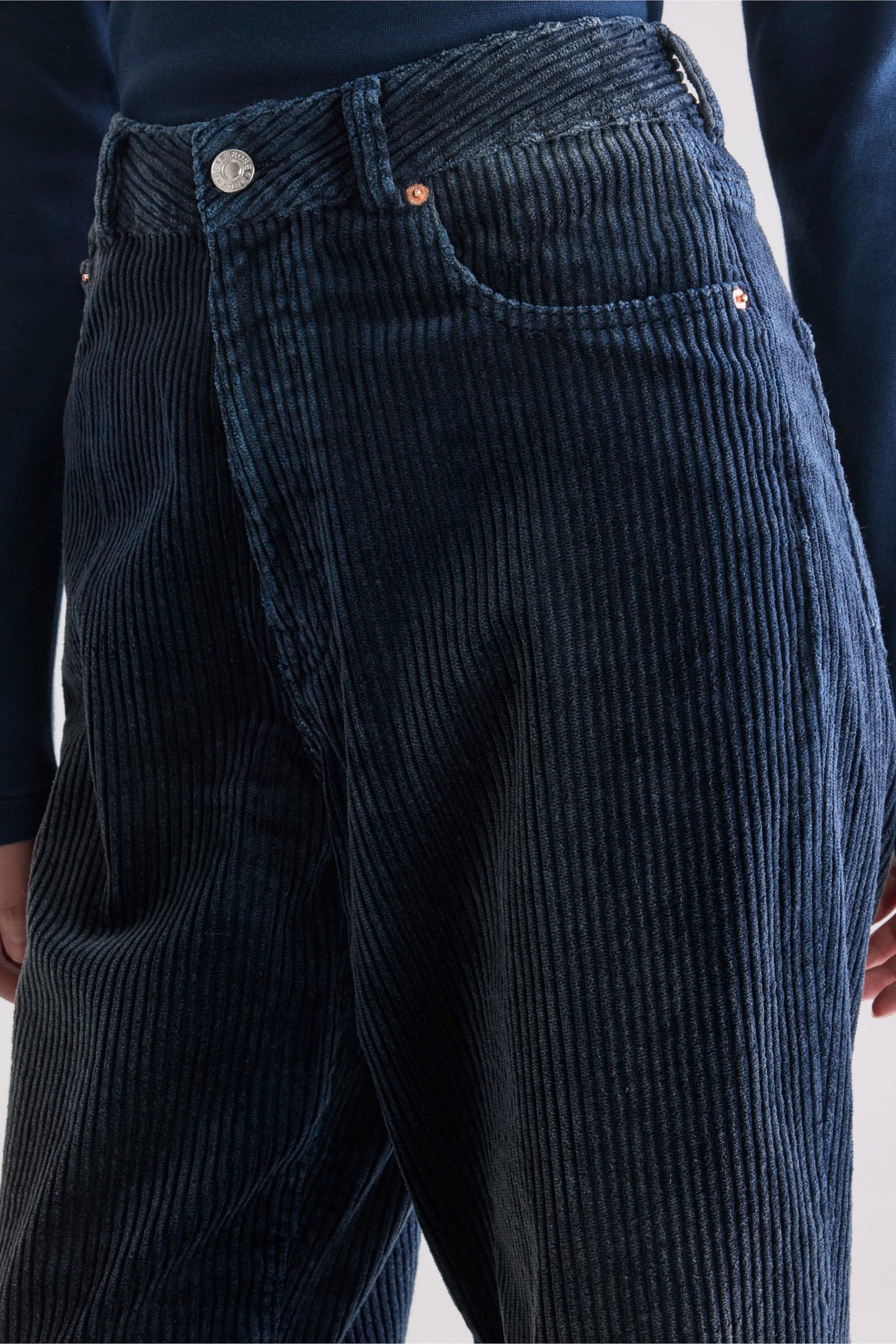 Denim N. 61 wide jeans (252 / W / BLACK BLUE)