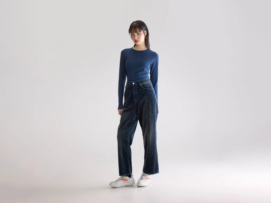 Denim N. 61 wide jeans (252 / W / BLACK BLUE)