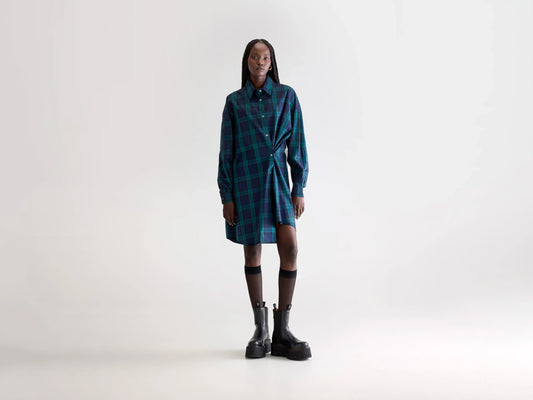 Grappa shirt dress (252 / W / CHECK E)