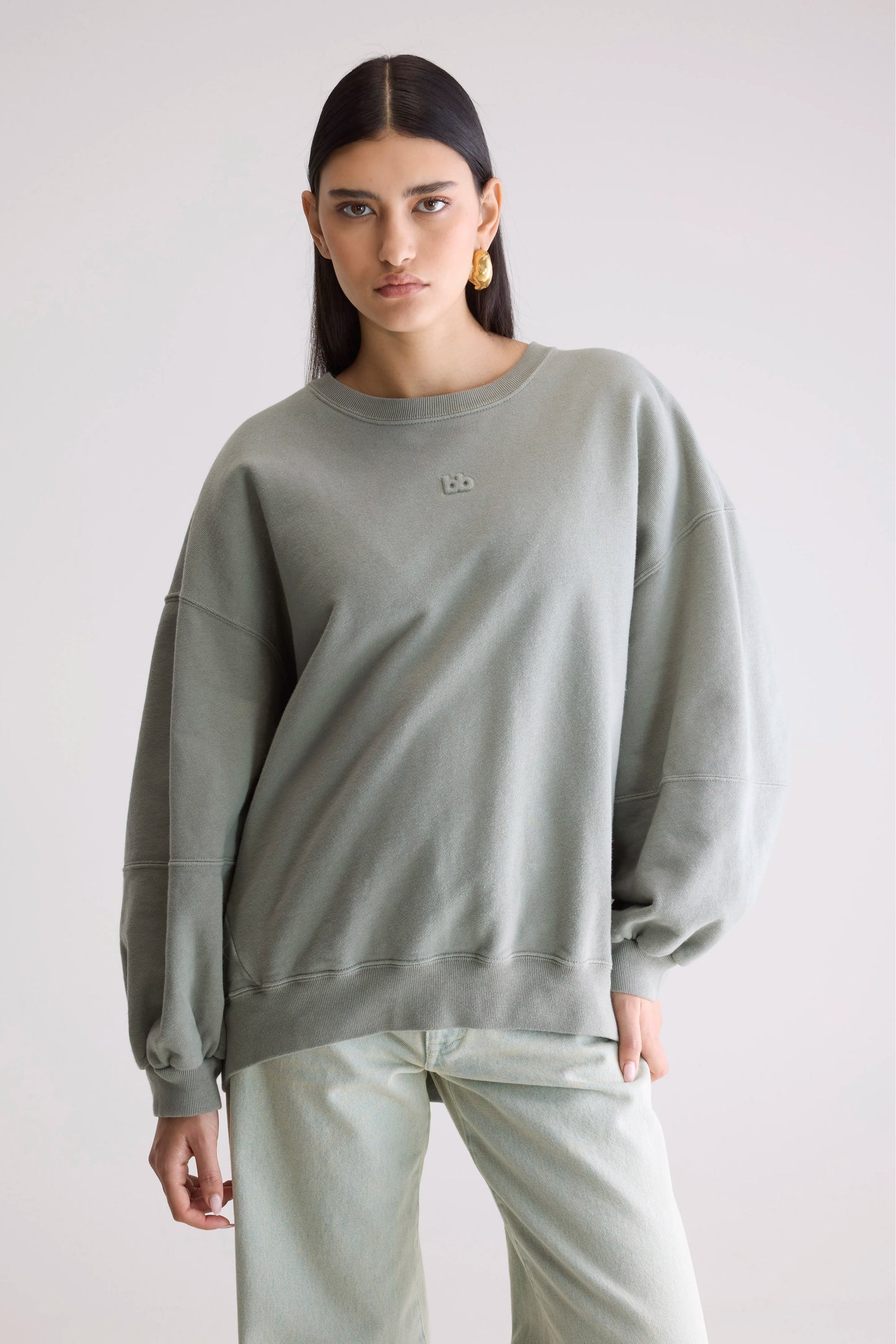 Trig crewneck sweatshirt (252 / W / MERCURY)