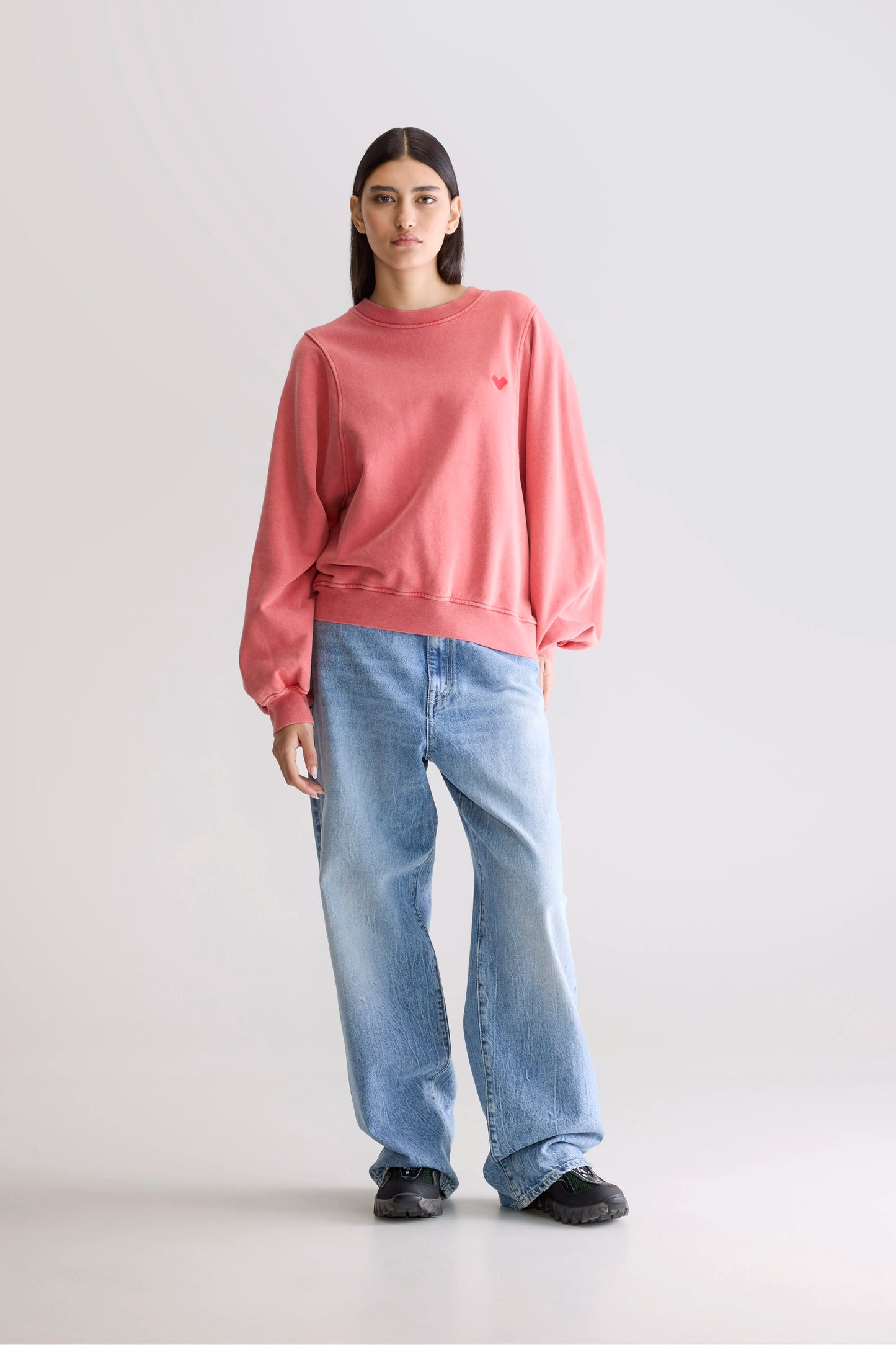 Filosa crewneck sweatshirt (252 / W / SANGUINE)