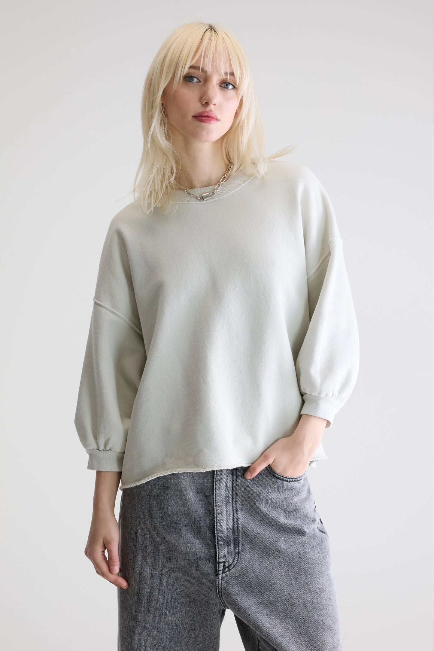 Vicske crewneck sweatshirt (252 / W / NUAGE)