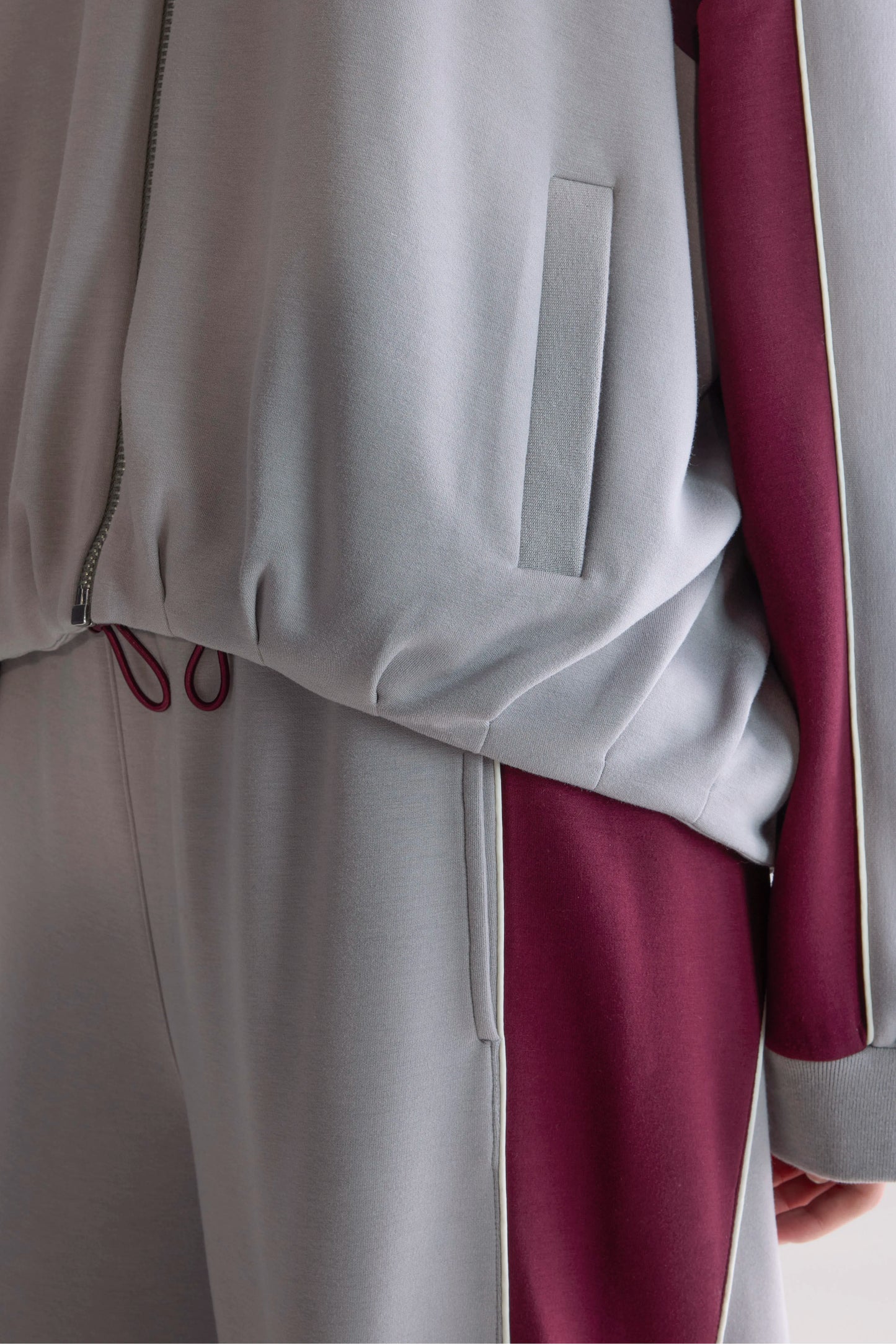Tallic zip-up sweatshirt (252 / W / COMBO A)