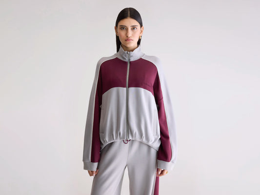 Tallic zip-up sweatshirt (252 / W / COMBO A)