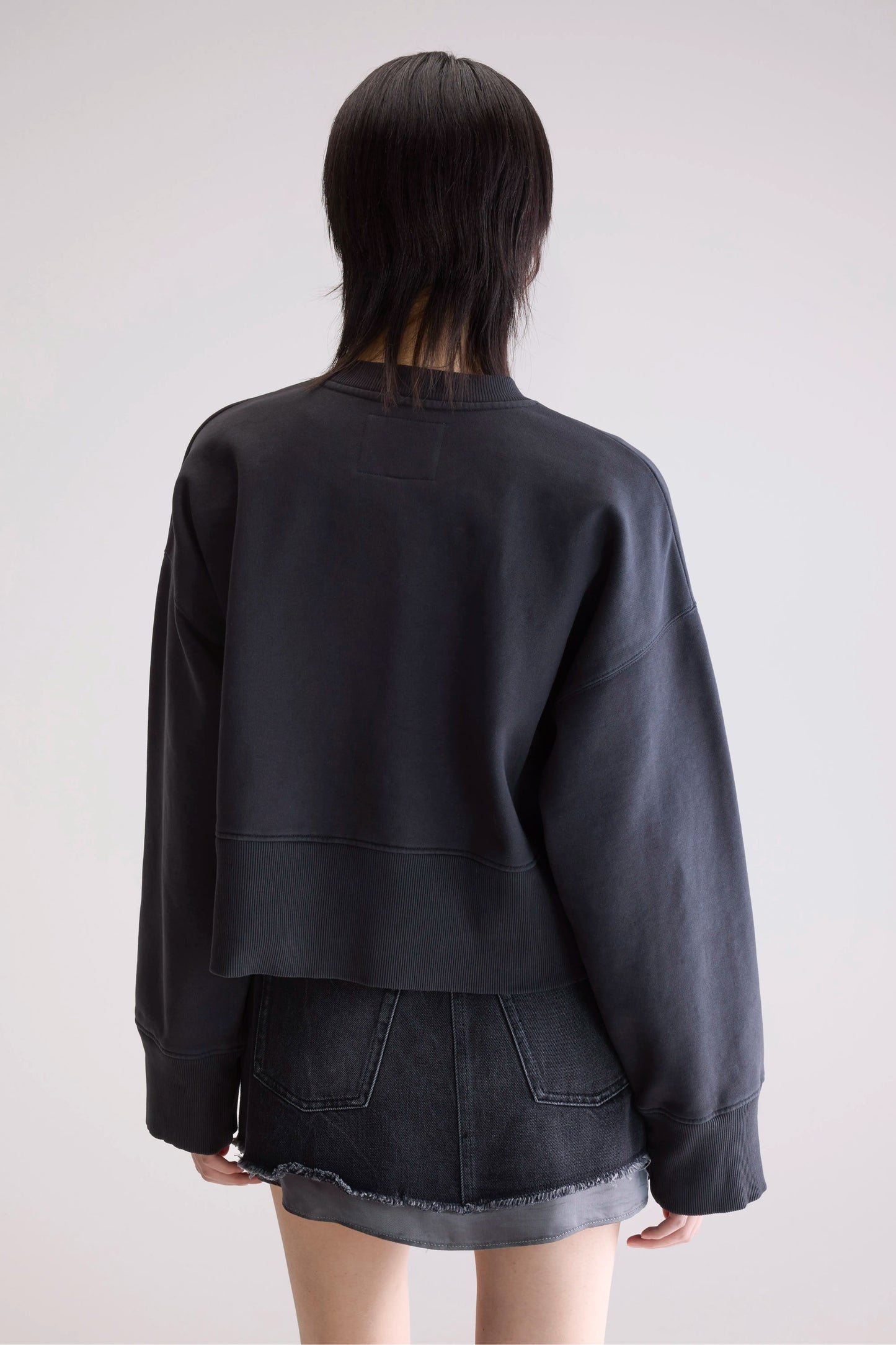 Slenni crewneck sweatshirt (252 / W / ACIER)