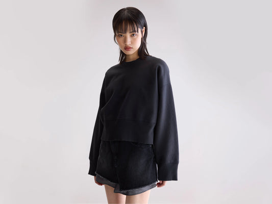 Slenni crewneck sweatshirt (252 / W / ACIER)