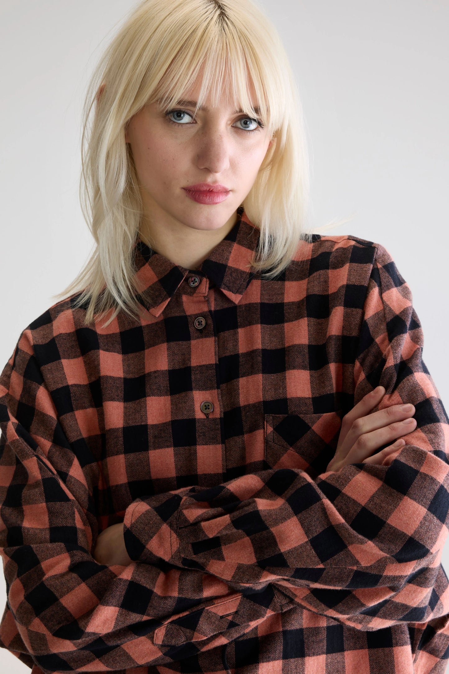 Joseph checkered shirt (252 / W / CHECK B)