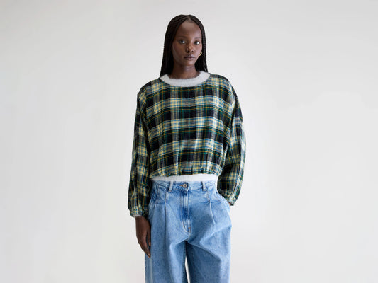 Walma plaid blouse (252 / W / CHECK A)