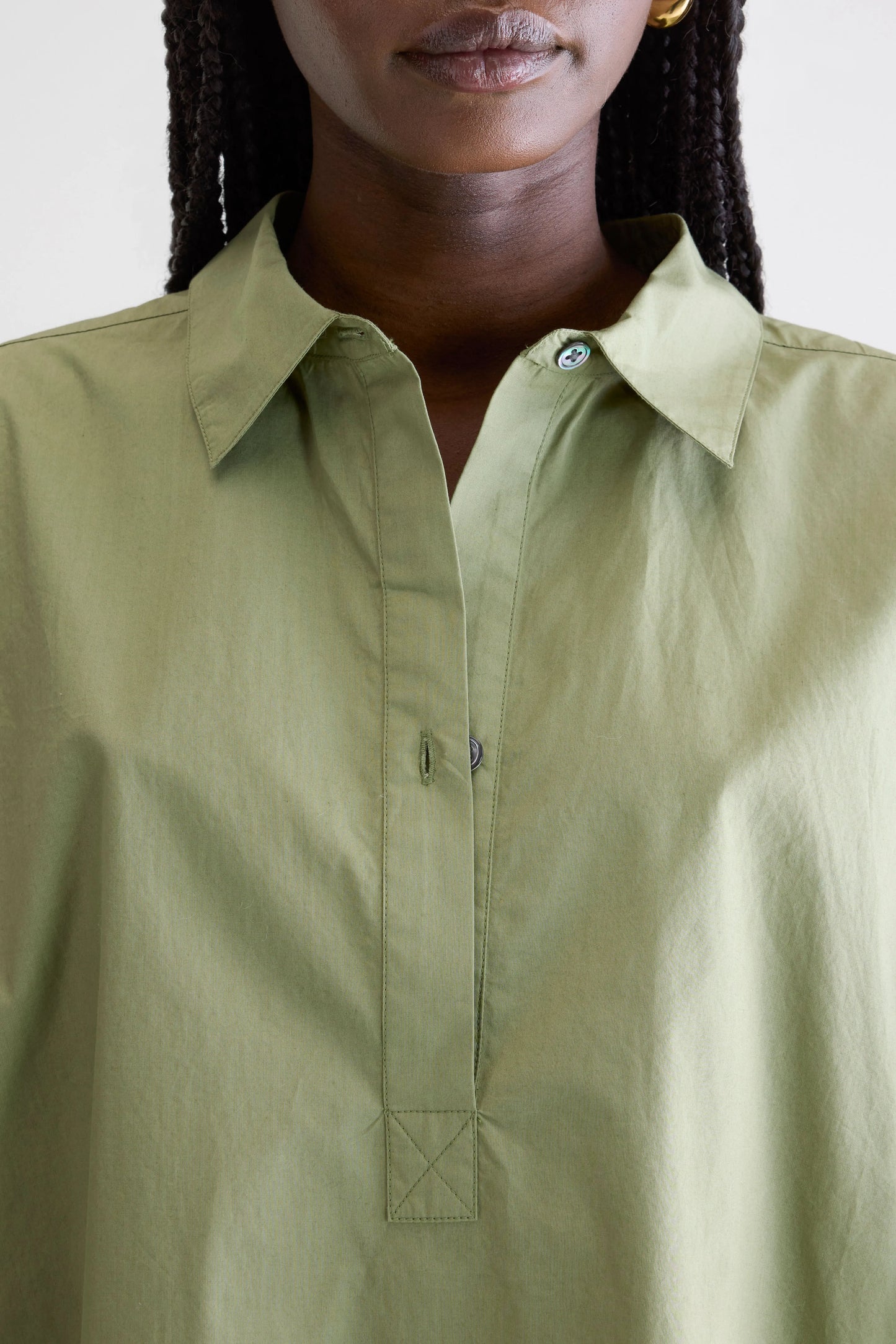 Cairn short-sleeve shirt (252 / W / SAUGE)