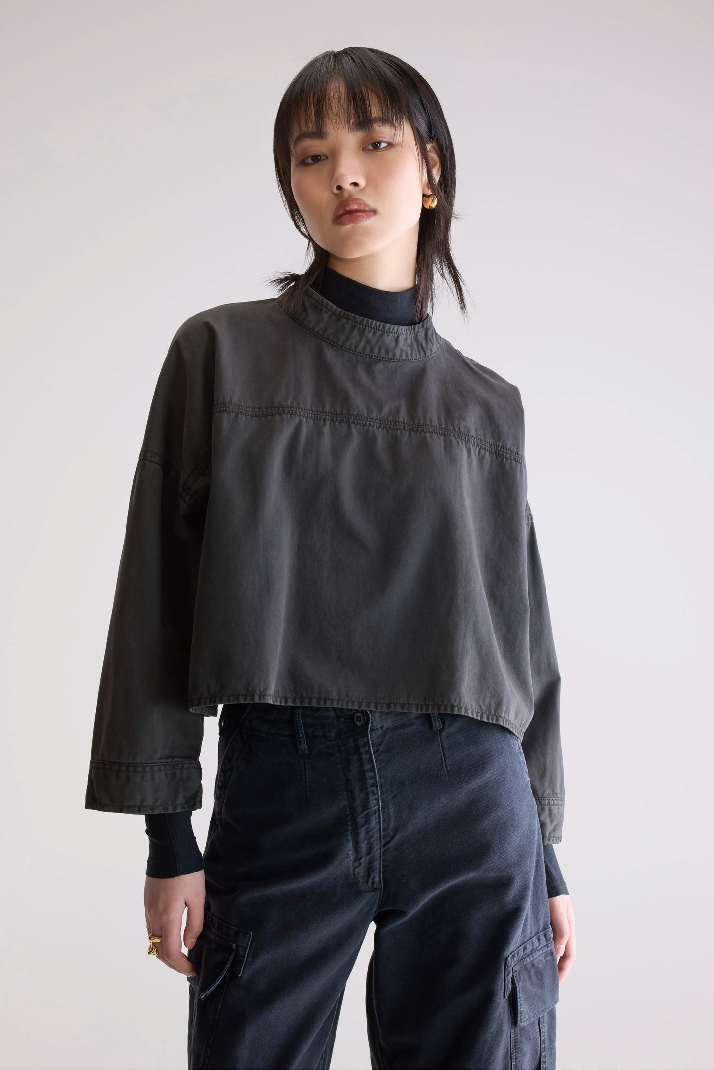 Waldo relaxed blouse (252 / W / PIRATE)