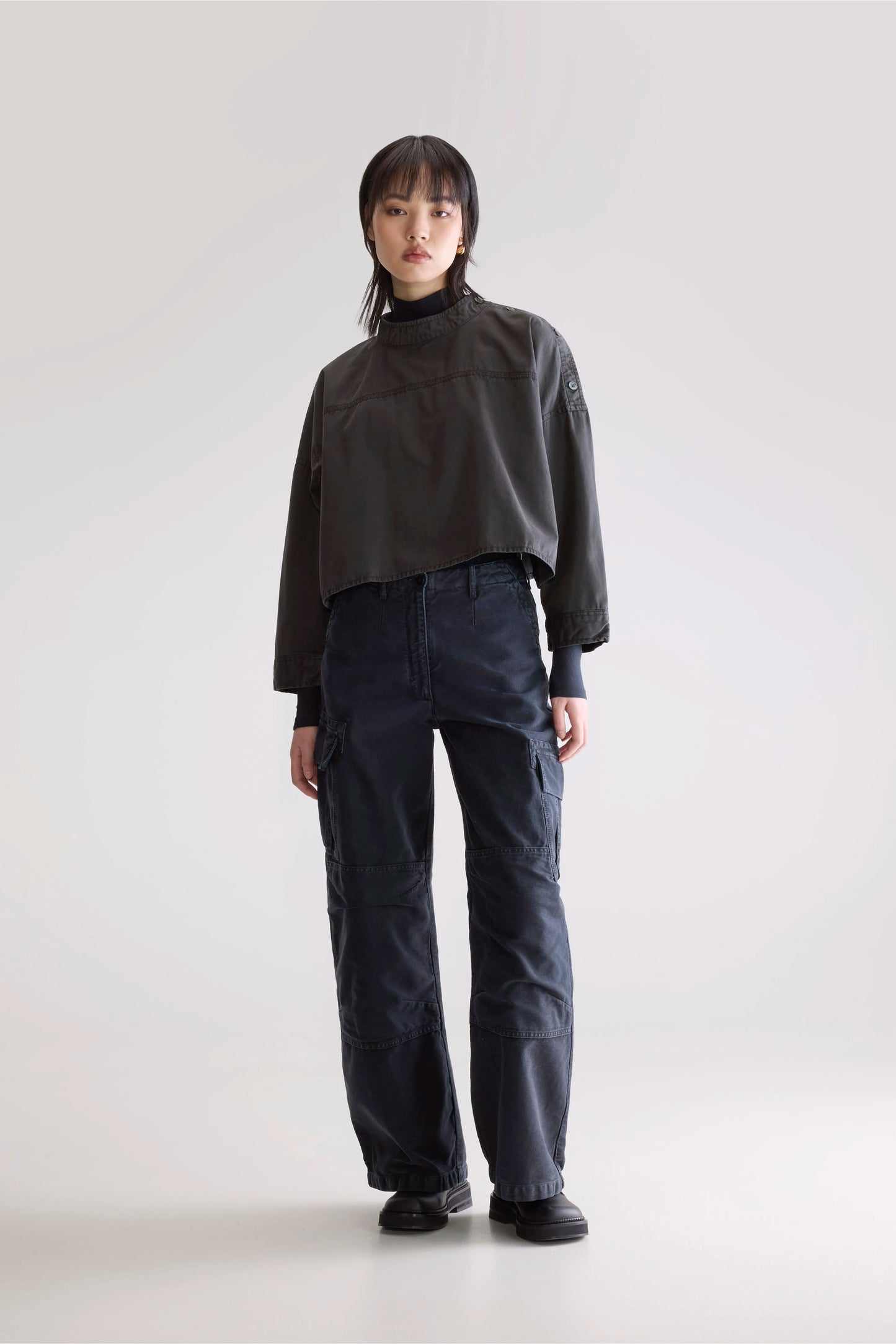 Waldo relaxed blouse (252 / W / PIRATE)