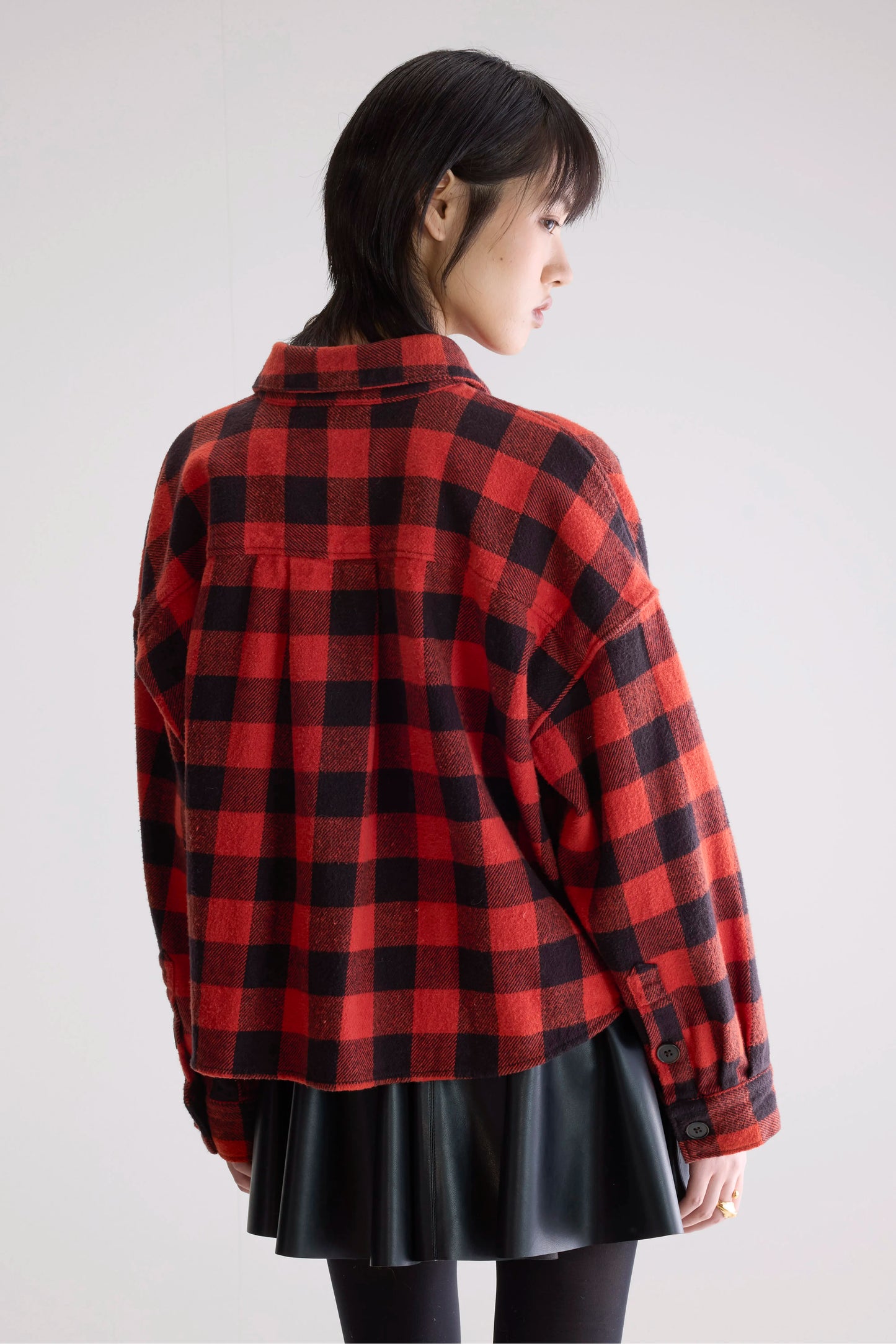 Wyat checked overshirt (252 / W / CHECK C)