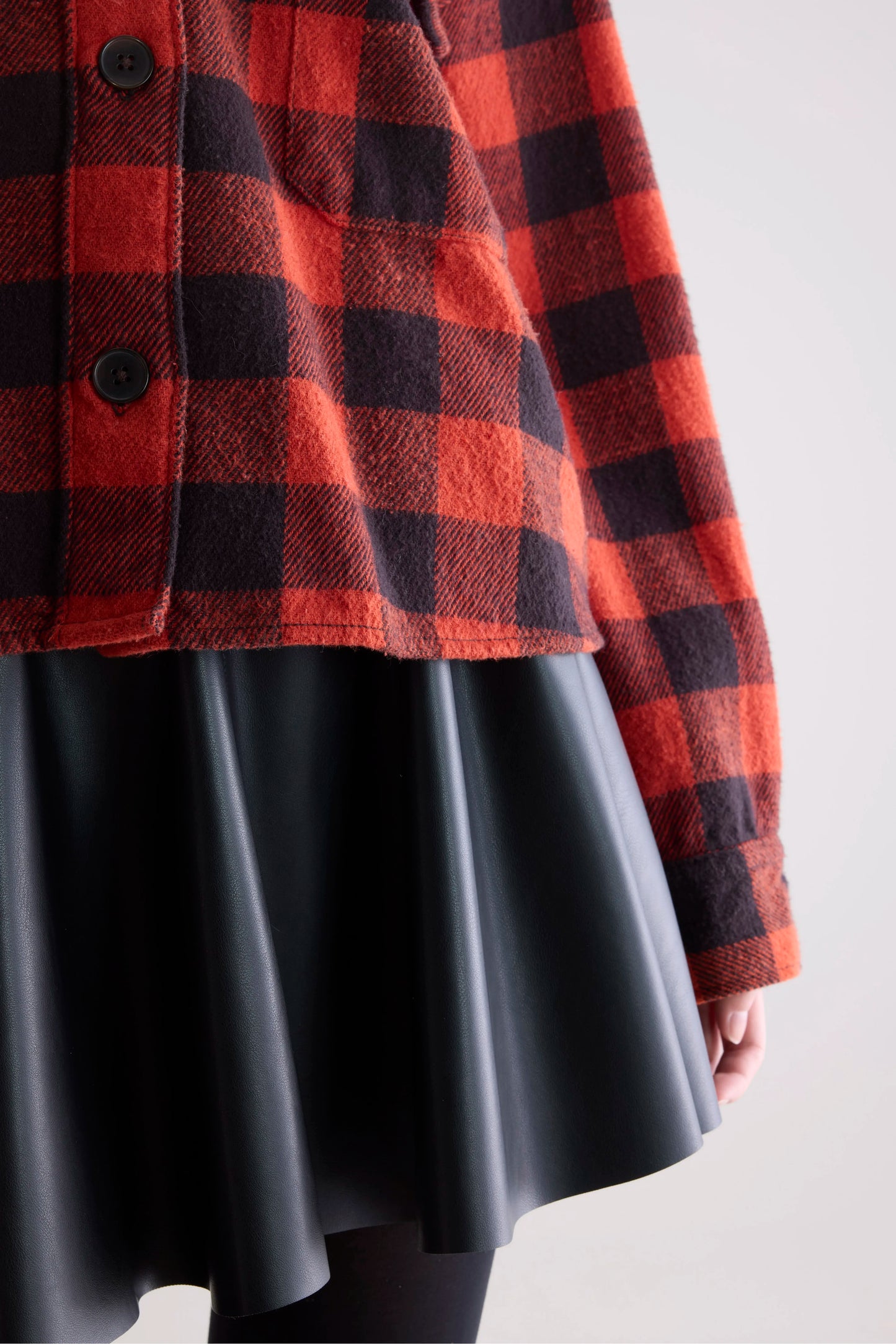 Wyat checked overshirt (252 / W / CHECK C)