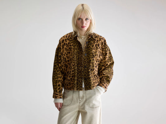 Wyat leopard overshirt (252 / W / COMBO B)