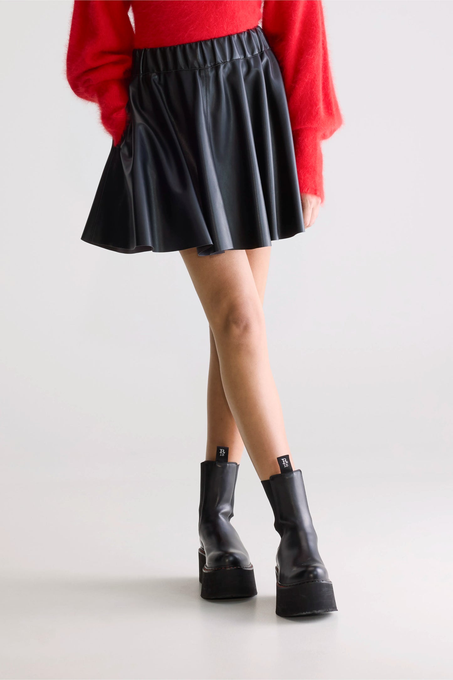 Hezza mini skirt (252 / W / BLACK)